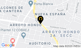 Mapa de Herreria Flores en Guadalajara
