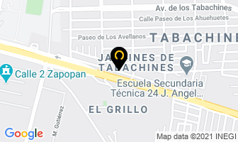 Mapa de Herso Metales en Zapopan