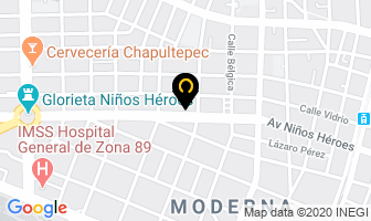 Mapa de Hidrosol Albercas en Guadalajara