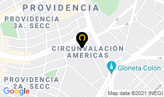 Mapa de High-Nutricion en Guadalajara