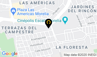 Mapa de Holiday Inn Express en Morelia