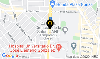 Mapa de Hoshizaki America, Inc. en Monterrey
