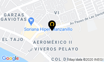 Mapa de Hospital General De Manzanillo en Manzanillo