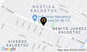 Mapa de Hospital Jerusalén, Hospitales Ecatepec, Pediatras, Obesidad en Ecatepec de Morelos