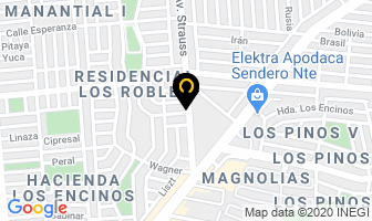Mapa de Hospital Sacramento en Apodaca