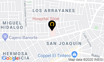 Mapa de Hospital Siloe en Guadalajara