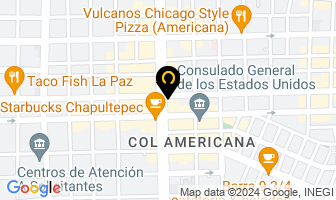 Mapa de Hospital Y Doctores Buscamedica en Guadalajara
