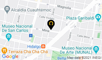 Mapa de Hotel Astoria en Ciudad de Mexico