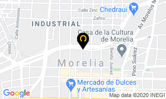 Mapa de Hotel Bicentenario en Morelia