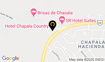 Mapa de Hotel Brisas De Chapala en Chapala