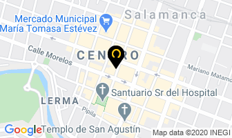 Mapa de Hotel Del Bajío en Salamanca