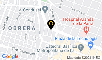 Mapa de Hotel El Baron en León