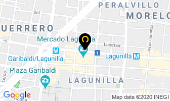Mapa de Hotel Guadalajara en Ciudad de Mexico