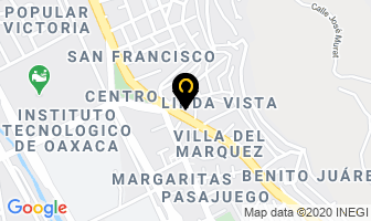 Mapa de Hotel Huautla en Oaxaca de Juárez