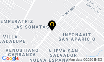 Mapa de Hotel Koria en Puebla