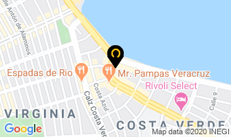 Mapa de Hotel Lois Veracruz en Boca del Río