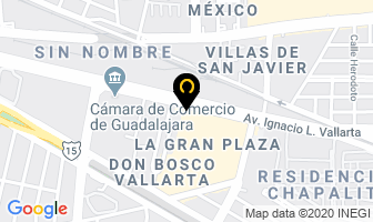 Mapa de Hotel Malibu en Zapopan
