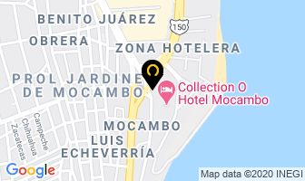 Mapa de Hotel Mocambo en Boca del Río