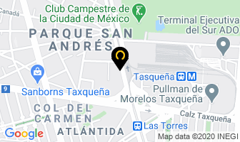Mapa de Hotel Montreal en Ciudad de Mexico