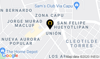 Mapa de Hotel Plaza Poblana en Puebla