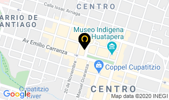 Mapa de Hotel Plaza Uruapan en Uruapan