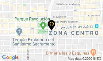 Mapa de Hotel Portobelo en Guadalajara