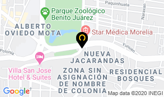 Mapa de Hotel Real Camelinas en Morelia