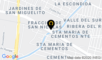 Mapa de Hotel Rio Escondido en León