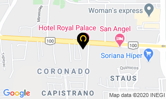 Mapa de Hotel Royal Palace en Hermosillo
