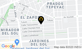 Mapa de Hoteles Suites Marysol en Zapopan