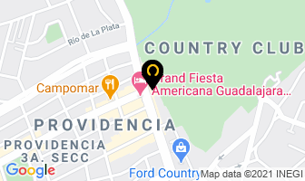 Mapa de Hq Global en Guadalajara
