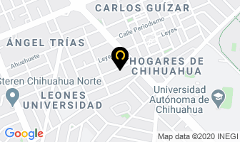 Mapa de Hr Industrial en Chihuahua
