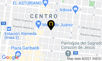 Mapa de Hugo RodrÍguez Chavana en Monterrey