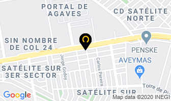 Mapa de Icotec Sistemas Y Enlaces en Saltillo