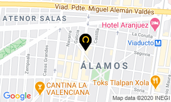 Mapa de Identatronics De MÉxico S.a De C.v en Ciudad de Mexico