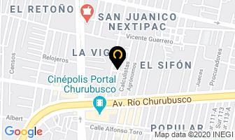 Mapa de Iglesia Getsemani en Ciudad de Mexico