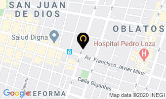 Mapa de Ikonno en Guadalajara