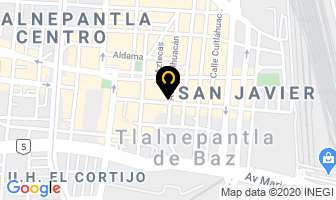 Mapa de Imagen Textil en Tlalnepantla de Baz