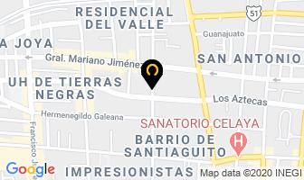 Mapa de Imprenta Grafica De Celaya Idegraf en Celaya