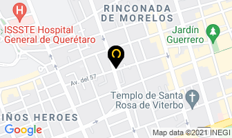 Mapa de Impresos Del 57 en Querétaro