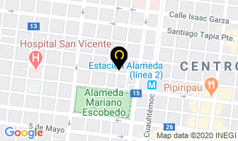 Mapa de Inapam en Monterrey