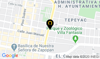 Mapa de Incubacion Garcia en Zapopan