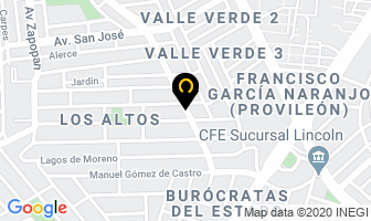 Mapa de Industria Dinamek Integra S.a. De C. V. en Monterrey