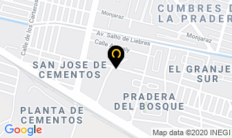 Mapa de Industrial El Granjeno en León