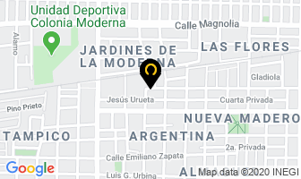 Mapa de Industrial Gomez en Monterrey