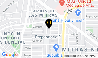 Mapa de Industrial Service Srl S.a. De C.v. en Monterrey