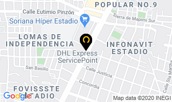 Mapa de Industrias Abril, S.a. De C.v. en Guadalajara