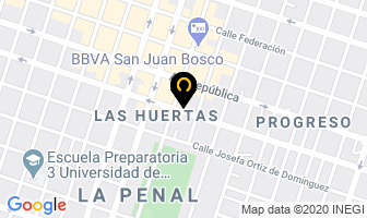 Mapa de Industrias Cristablind, S.a. De C.v. en Guadalajara