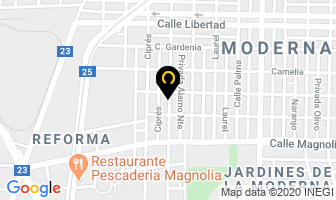 Mapa de Industrias Mendoza en Monterrey