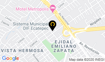 Mapa de Industrias Pegaduro. S.a De C.v. en Ecatepec de Morelos